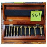 Columbian Boring Bit Set, New