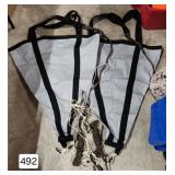 Pair of Deer  Drags & Rope