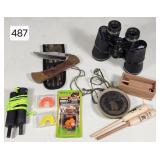 Jason Binoculars, Game Calls & Lock Blade Knife