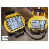 Pair of Workforce Halogen Job Lights