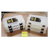 Lot of (6) Plano Vinyl Stow Away Cases