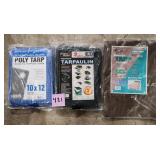 New Poly Tarps - Lot of (4)