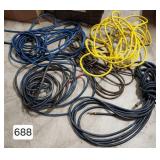 Lot of (5) Air Hoses