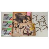 New Vinyl Coated Garage Hangers (2) Boxes