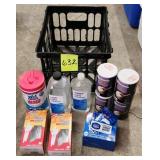 Crate of New Salt & Hand Sanitizers