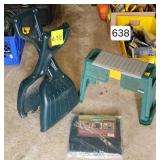 Garden Bench Tree Bag & Leaf Pick