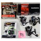 Lot of (5) New Reels