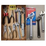 Crescent Wrenches & Pliers