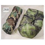 Camoflage Canvas Surival Bag w/ Blanket