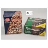 Remington & Federal .22 LR High Velocity Ammo