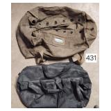 Green Canvas Duffle Bags