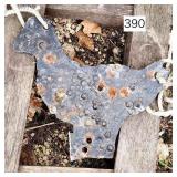 Chicken Heavy Plate Steel Shooting Target