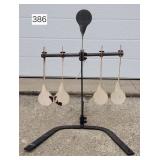 Heavy Steel 5 Place Shooting Target