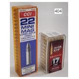 CCI .22 Mag & Hornady HMR Ammunition