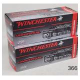 Winchester Game & Target 20 GA. Ammunition