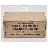Caliber .30 M1 Lake City Arms Ammunition