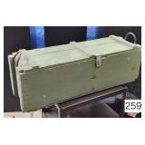 Military 40' Wooden Ammunition Case