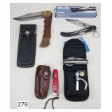 Lock Blade & Swiss Survival Knives