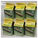 Remington .22 LR High Velocity Cartridges
