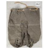 WW II US Large Canvas Backpack