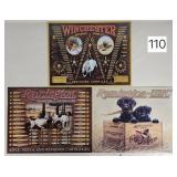 Winchester & Remington Nostalgic Metal Signs