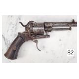 Belgian Lefaucheux Pinfire Revolver