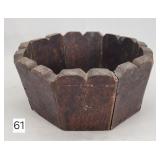 Primitive Wood 8.5' Panel Bowl