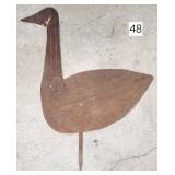 Early Tin Goose Cut Out - 24'