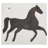 Tin Cut Out Horse Sihlouette - 20' hi