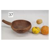 Primitve tiger Wood Masher & Paddle