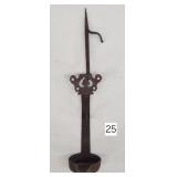 Early Whale Oil Peg Lamp