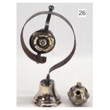 Brass General Store Door Bell w/ Rosette