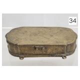 Early Brass Storage Box - 6'