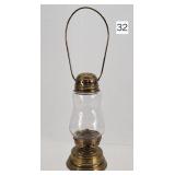 Small Brass Oil Lantern - 7'