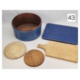 Bentwood 11' Cheese Box & Cutting Boards