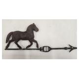 Embossed Tin Horse Weathervane Directional