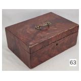 18th Century Flaming Grain Document Box