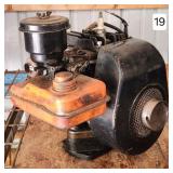 Vintage 1 Cylinder Gas Engine