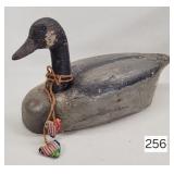 Antique Wooden Carved Canadian Goose Decoy