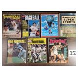 1968 Baseball, Football & Basketball Magazines