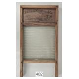 National Embossed Glass Wash Board