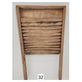 Colonial Period Wooden Wash Board