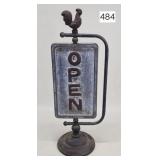 Open & Closed Country Store Revolving Sign