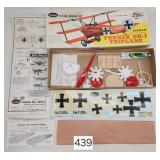 Fokker DR-1 Tri Plane Model Kit