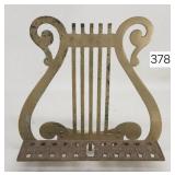 Antique Brass Music Stand Holder