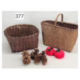 Old Splitwood Gathering Baskets
