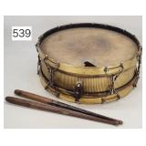 1887 Brass 16' Snare Drum