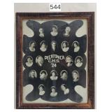 Pecatonica High School 1924 Class Picture