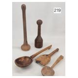 Early American Wooden Kitchenware