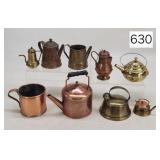 Child's Antique Copper & Brass Cookware